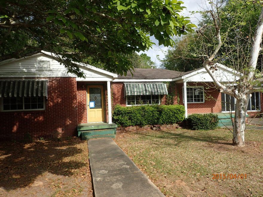 This REO property was built in 1954 and has all brick exterior, sits on 1/2 acre and is centrally located in the heart of Crestview. Home is just over 1800 sf and has a living room, kitchen, dining area, 3 bedrooms and 1 and 1/2 baths. Home originally had hardwood floors which are mostly covered by carpet. Due to properties current condition, only FHA 203K or cash can be used to purchase this home. A great lot in a great location. Call today to set up your viewing! Property being sold subject to HUD Guidelines 24 CFR 206.125.