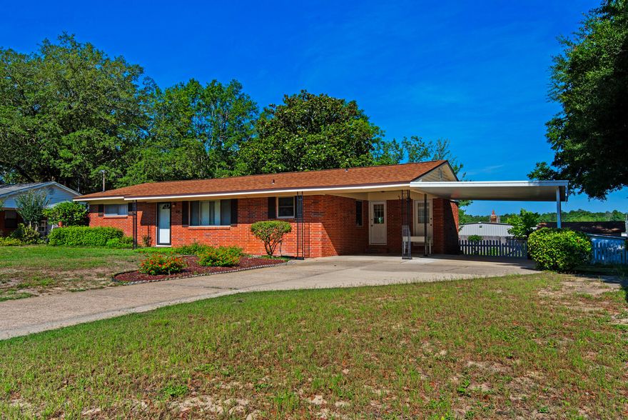 Make this one a ''must-see'' before its' someone else's new home!  Whether you are looking for your next home or investment property - this three bedroom, 1.5 bath will not disappoint.  Beautiful backyard, 2 storage buildings, larger lot, great location with easy access to the military bases and also the beautiful beaches.