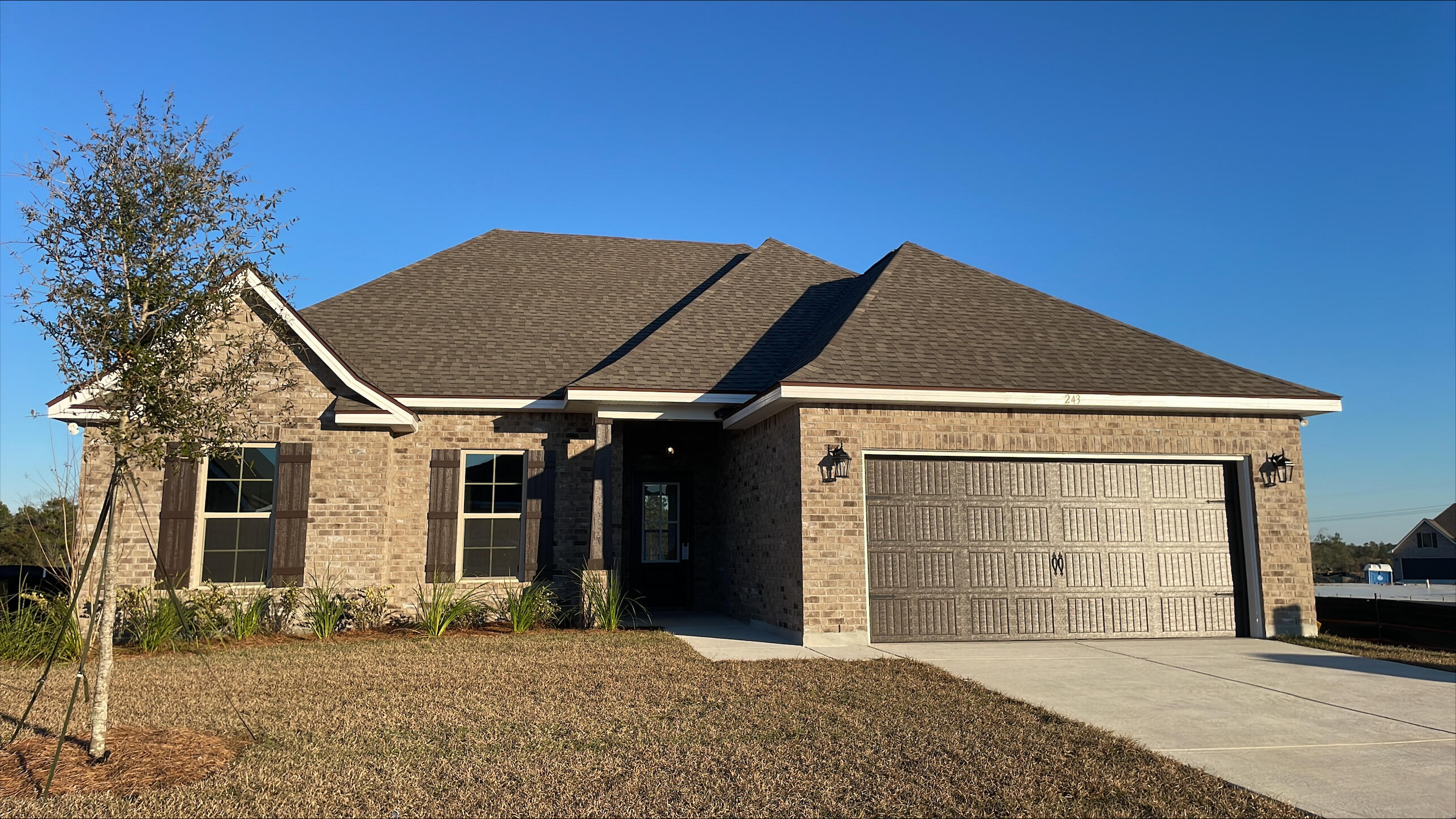 The SOLACE III A in The Bluffs at Lafayette community offers a 3 bedroom, 2 full bathroom open design. Upgrades added (list attached).Special Features: double vanity, garden tub, separate shower, and walk-in closet in master bath, double vanity in 2nd bath, kitchen island, walk-in pantry, boot bench in mudroom, covered front porch and rear patio, crown molding, ceiling fan in living and master, custom framed mirrors in baths, landscaping, architectural 30-year shingles, flood lights, and more!Energy Efficient Features: tankless gas water heater, gas kitchen appliance package, vinyl low E windows, and more! Energy Star Partner.