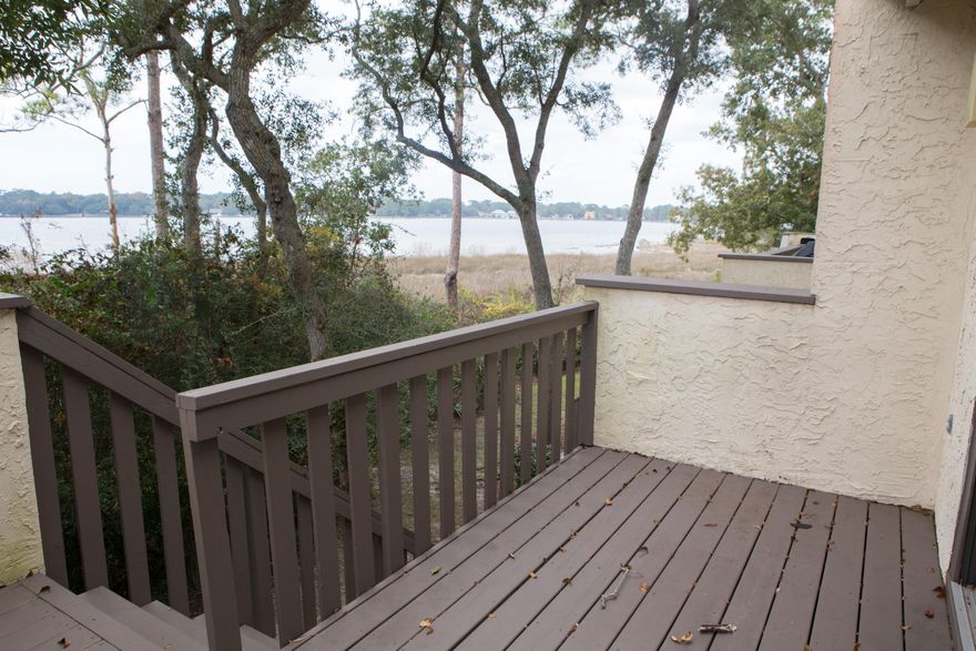 Looking for waterviews? Low maintenance? Bluewater Bay Marina Cove Townhomes is for you. End unit with extra parking available for guest right out front. The first floor has entry way with hardwood floors and a half bath with closet for storage and built-in cabinets. Living area with gas fireplace and deck that looks out over the bay. The 2nd floor has a gorgeous kitchen with pull out shelves, 2 pantries, island with butcher block top and granite counter-tops. Breakfast nook leads to a small deck that has your grill already in place. Dining room and sitting area looks out toward the bay. Sitting area has hardwood floors, shelving, and roll out windows. The stairs lead to a loft and the 1st of the guest bedrooms with vaulted ceilings.