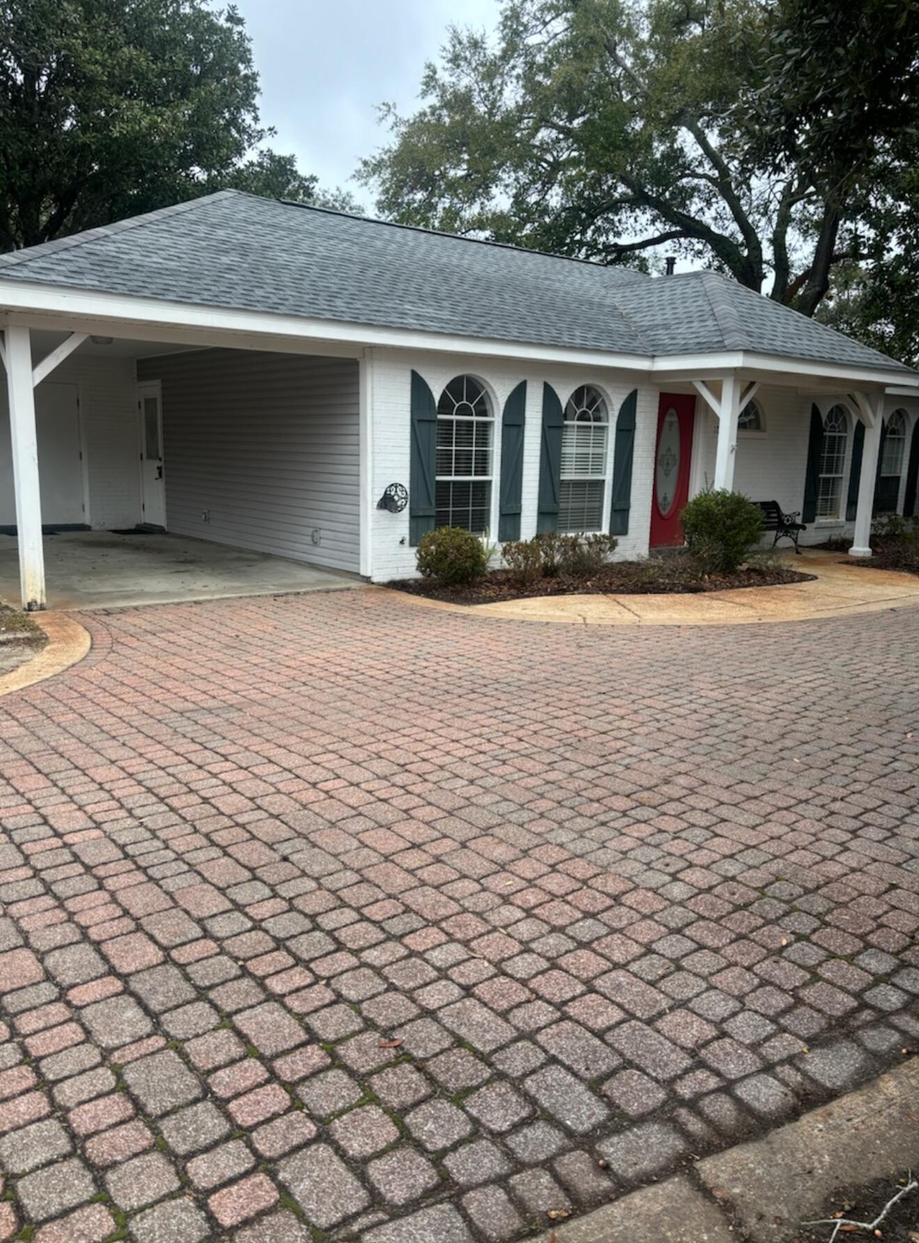 Price reduction...seller says bring all offers. Nestled in a prime location, this updated home combines convenience with tranquility. Upon entering you will notice the cathedral ceiling lending to a spacious feeling of the living area with gas fireplace and open kitchen. Move in ready. Upgraded granite counter tops, floors, newer roof and hot water heater. Washer and dryer convey.