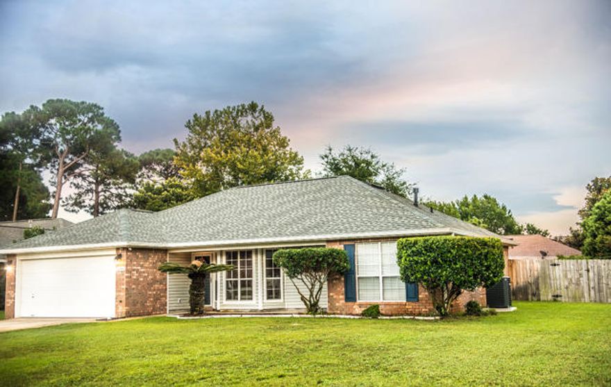 This immaculate home is located on a cul-de- sac and is a corner lot. House has had many upgrades i.e. new carpet, freshly painted throughout, new A/C (July 2019), new hot water heater (July 2019) and a new roof (2017), and much more! The floor plan gives the house a larger feel due to the split floor plan and the vaulted ceiling in the living room. The house is located on a large lot. The beautiful backyard is large enough to put a pool in. This home is a must see!!