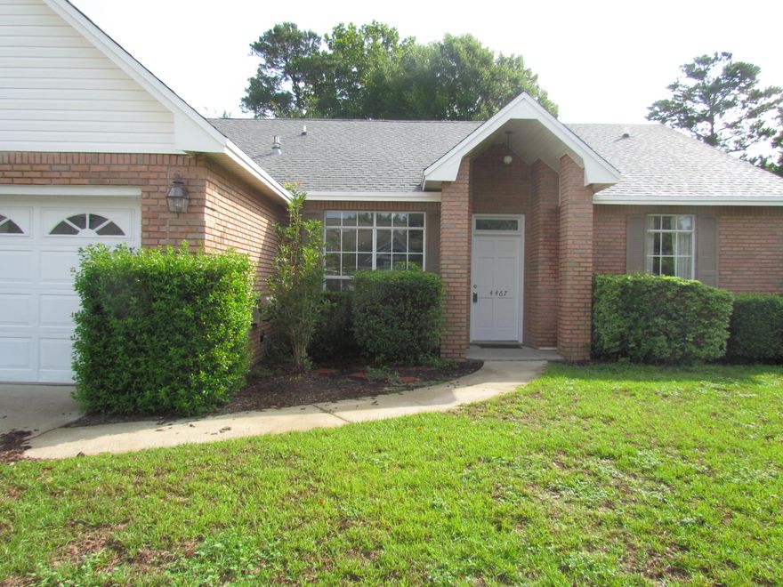 Great home in the middle of Bluewater Bay. Cathedral ceiling in living room and extended throughout the kitchen. Eat in kitchen as well as separate dining room. Good floor plan with screened porch and privacy fenced backyard. Close to school and shopping of Merchants Walk. Minutes to the Mid Bay Bridge Access. Sorry no pets and no smoking allowed. Reminder anyone 18 or over wishing to live in the property must fill out an application and be on the lease. Call today for your showing appointment.