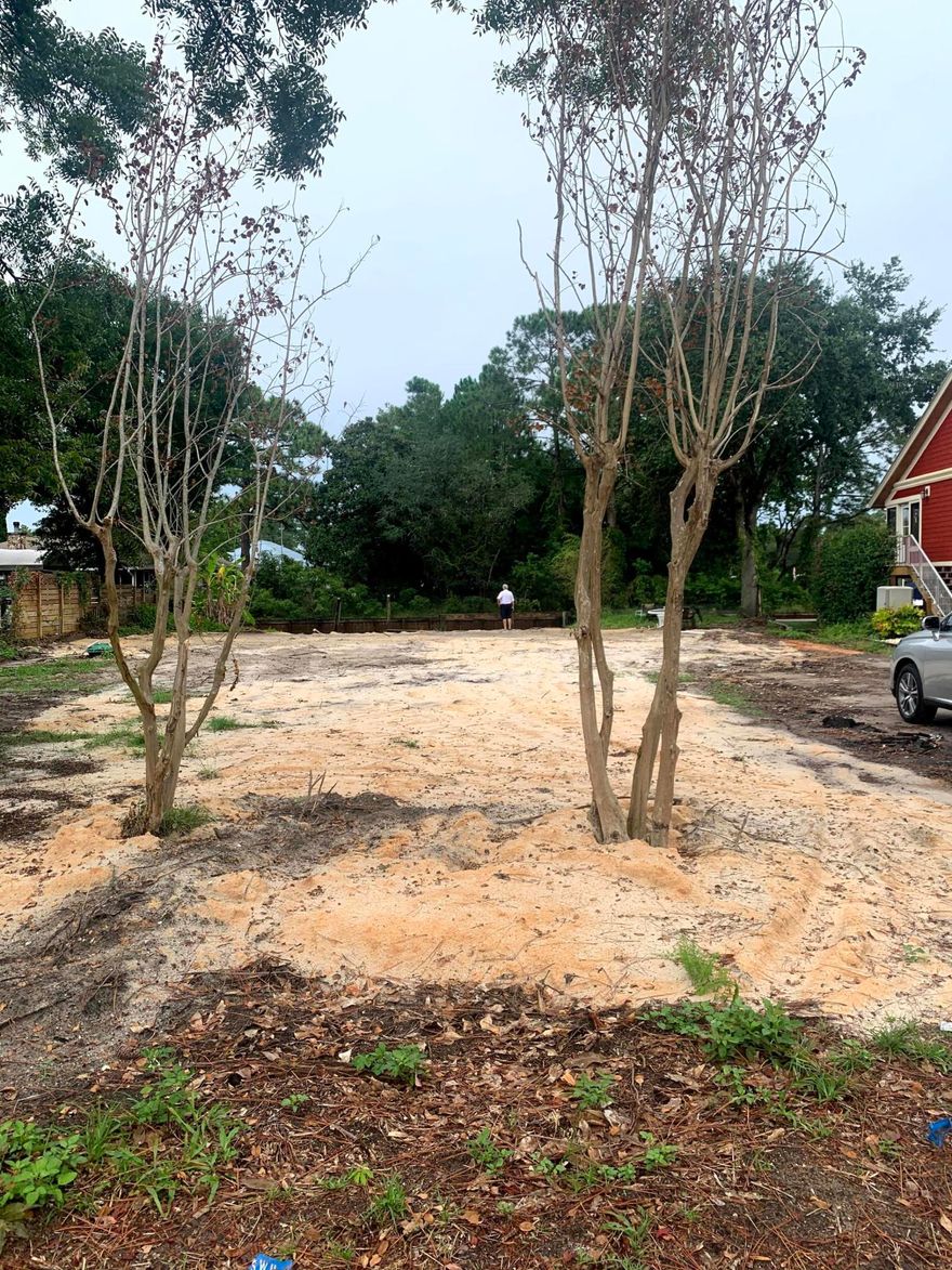 NO HOA fee, No new buyer fees, Abide by County Rules, No Association!!Beautiful Homestead Lot on 80 feet on deep water! Add a boat lift,  Drop your  boat.....   only yards to Buck Bayou then another few yards to Choctawhatchee Bay where FREEDOMS ABOUND !