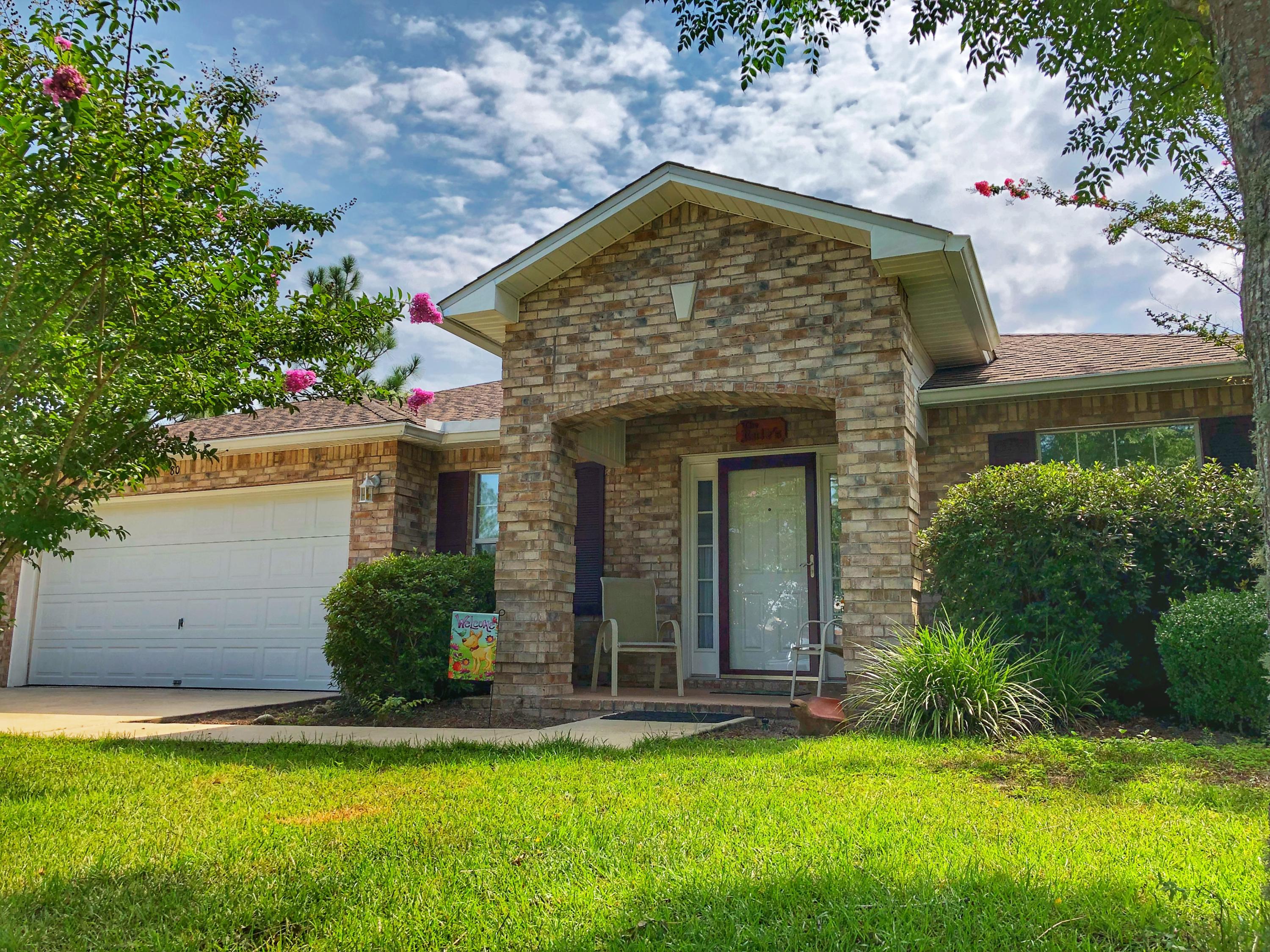 GREAT HOME IN DESIRABLE MAGNOLIA LAKE ESTATES. Great deal for 4 bedrooms. This brick home features an open & airy foyer, formal dining area, office & kitchen with breakfast bar, that's open to the spacious living room. You'll love having 2 full bathrooms & a master bathroom with a double vanity, garden tub & separate shower. Magnolia Lake Estates has a gated community like feel to it. One way in and one way out. Very peaceful! All homeowners have private lake access. Great fishing. Call me for a private showing!