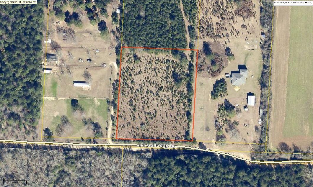 3 acres off Hwy 189 N in Baker.