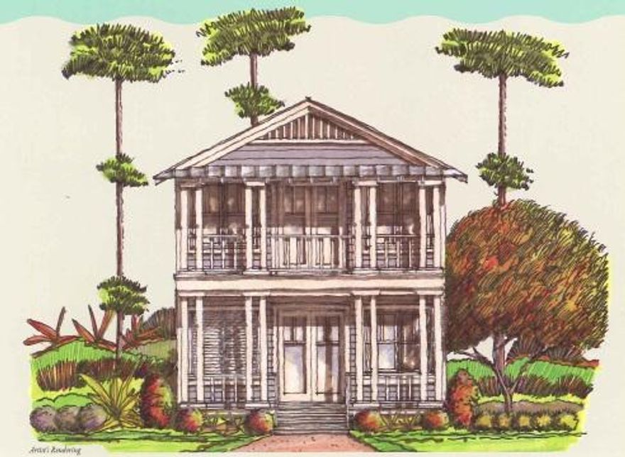 New, high-quality construction home in NatureWalk, nestled between protected borders of the state forest, adjacent to WaterColor, Seaside, and the heart of 30A. Our Sea Breeze Village Collection home offers 3 bed/3.5 baths plus bunk and loft area plus a golf cart garage. Huge porch off of the loft area is a favorite of many!! Owner's lock out on the back of the home for storage. Features include pine floors throughout, 3 covered spacious porches, and extensive trim.