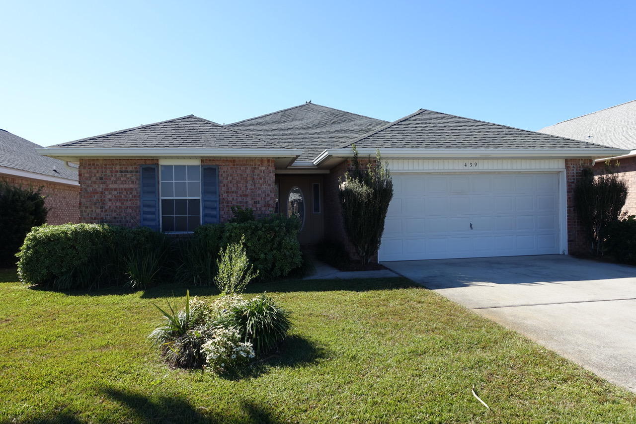 Beachside Gated Community with private Beach and North & South Entrance Gates. This lovely low maintenance 1 story brick, 3 bed/2 bath, home will have new tile floors & new paint throughout, new granite counter tops & wood cabinets. Open floor plan with vaulted ceilings in living areas. Kitchen has a breakfast bar and is open to the dining area and great room. Spacious laundry room off kitchen. Master Suite has a large walk in closet and ensuite bath with garden tub and separate shower. 2 Guest Bedrooms share a full bath. 2 car garage. It's only a short walk to Paradise Retreat's Private Beach Accesses on Scenic Gulf Drive.