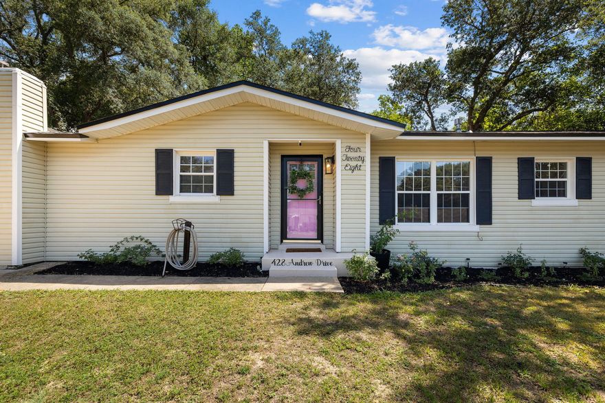 Welcome to your dream home in the highly desired school district of Niceville, Florida! This stunning 4-bedroom, 2-bath residence has undergone a complete remodel to embrace a modern and chic aesthetic. Step inside and be captivated by the stylish transformation.As you approach the front of the house, you'll notice the presence of an office and a flex space, providing versatile options to suit your needs. The heart of the home, including the kitchen and all bathrooms, has been exquisitely remodeled with sleek and contemporary finishes, offering a sophisticated atmosphere throughout. Hosting gatherings or enjoying family meals is a pleasure in the expansive dining room, designed to accommodate large families and entertain guests comfortably. The master closet has been thoughtfully redesigned to create a truly unique feature, providing ample storage space and a touch of luxury.

Freshly painted walls adorn every room, creating a clean and inviting ambiance. For enhanced privacy, the fourth bedroom is strategically positioned at the back of the house, ensuring tranquility and seclusion.

Step outside into the backyard oasis, where you'll find a flourishing garden and a garden shed, perfect for those with a green thumb. Additionally, an extra shed offers abundant storage space for your outdoor equipment and belongings. The roof has been replaced, providing peace of mind, and the entire house has been given a fresh coat of paint, exuding curb appeal.

The living room is a spacious retreat, boasting vaulted ceilings that amplify the sense of openness and grandeur. Whether you're enjoying quiet evenings at home or entertaining friends, this inviting space provides comfort and versatility.

Don't miss the opportunity to make this exceptional home yours. With its prime location in the sought-after Niceville school district, close proximity to Eglin AFB, and the beautiful Emerald Coast beaches, this residence offers a truly elevated living experience. Schedule your showing today!