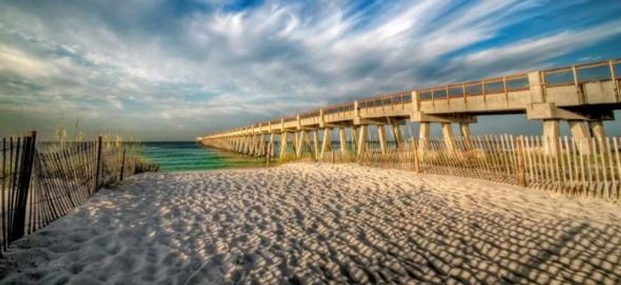 This large beach lot on Navarre Beach is perfect for your new custom beach house! Or put some serious cash flow into your pockets and subdivide/build 4 beach vacation rental townhomes.This is currently the largest lot listed for sale that is not within an HOA. Similar lot on street is double the asking price.