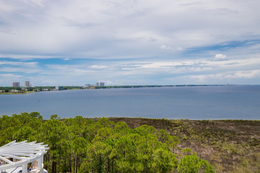 Penthouse level corner unit offers sweeping views of Choctawhatchee bay with vaulted ceilings and an enlarged balcony. Top performing rental unit with upgraded wood plank tile, offered fully furnished and ready to go. As a studio lock-off, it may be used as a studio, one or two bedroom for maximum flexibility. In the heart of Sandestin and right next to the Village of Baytowne Wharf shopping and dining, this would make the ultimate rental or vacation getaway. Access to resort amenities right in the complex and gated underground parking, a must see unit!