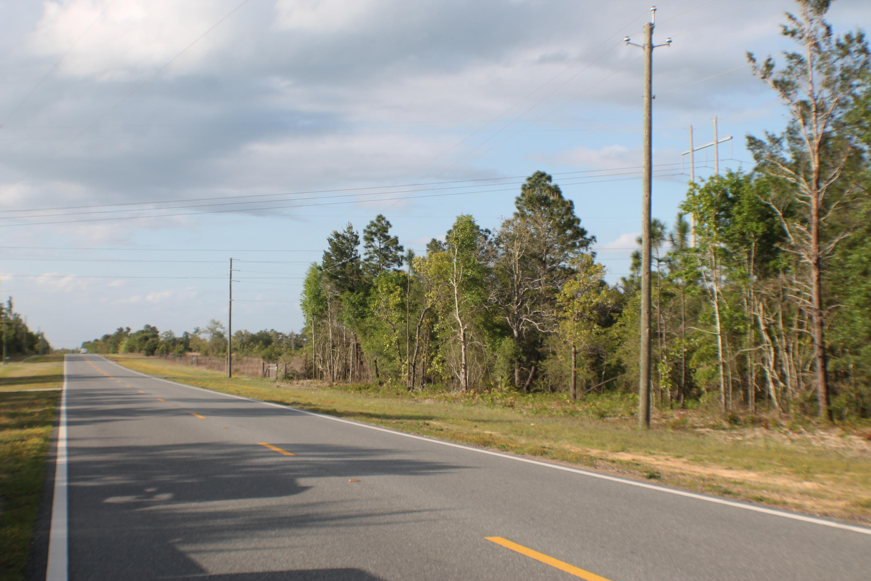 Level Homesite near HWY 90! Just off the proposed industrial development area at Shoal River ranch. Bring your floor plans, horses and r/v!