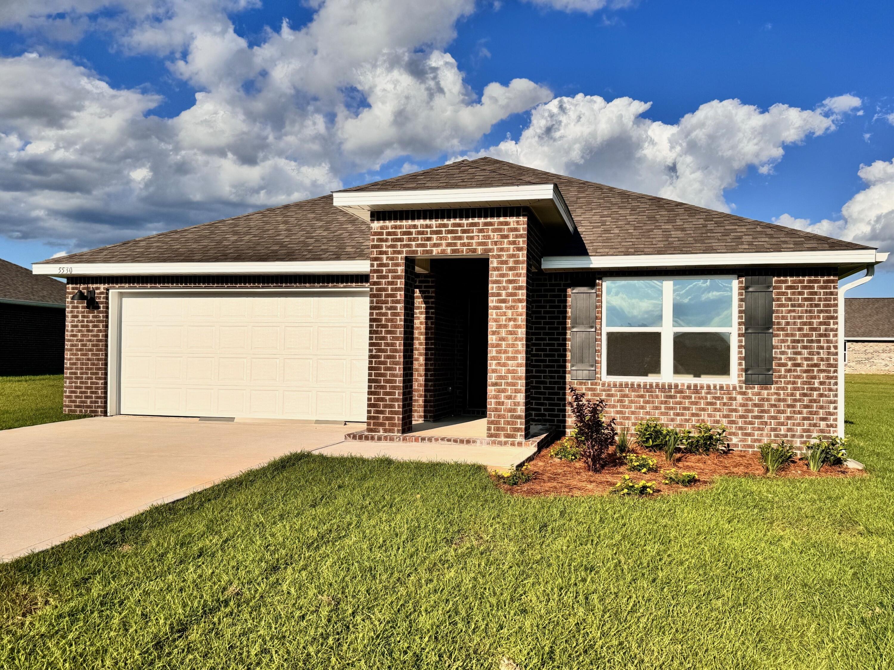 FABULOUS NEW CONSTRUCTION going on in Plantation Woods! The charming Cali is one of our most popular & highly desirable Open Designs. 4 beds, 2 baths, covered patio & a 2-car garage. The Smart Home Connect System includes several Smart Home convenient devices. BEAUTIFUL, well-designed kitchen offers relaxed living with a lg. island bar, quiet dishwasher, all stainless appliances, pantry, Beautiful Granite & spacious dining area. Bedroom 1 & adjoining bath feature a walk-in closet, Granite double sink vanity, tub AND separate shower. Striking wood-look flooring throughout & Friese carpet in the bedrooms. No wasted space & great amenities. Striking CURB APPEAL. MUST SEE.