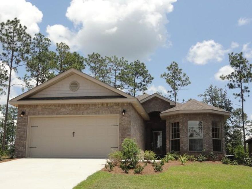 The Piedmont is a 1,657 sq. ft. single story floor plan featuring 4 bedrooms, 2 bathrooms, covered back porch and a 2 car garage. The family room is central to the home and opens to both the breakfast area and the kitchen. The master bedroom is spacious and faces the back of the home. The master bathroom features dual sinks, a large walk in closet, separate shower and tub. The laundry room is large and features shelves and the kitchen pantry. The laundry room is located off the garage and opens into the kitchen.The Piedmont foyer opens to a room that could double as a study or a fourth bedroom.
 
Seller will contribute $5,500 towards closing cost using DHI or USAA to finance home.