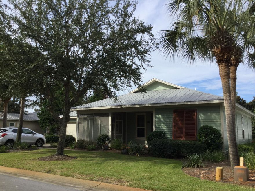 REDUCED $10K FOR QUICK SALE. Located in the much sought after neighborhood of Crystal Lake, this lovely home enjoys two screened in porch, a garage and an open floor plan all on one level. Laminate floor were just installed in all three bedrooms. Interior painted in 2017. New A/C unit, new washer and dryer, new hot water heater. The home is also equipped with a security system. Perfect for a full time residence, second home, long term rental or vacation rental. The home is offered unfurnished. All measurements should be verified by buyer. HOA fee is $270/month. SOA is $382.65 a quarter.