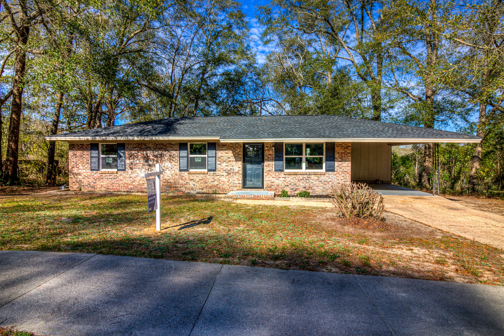 With an all new renovated kitchen, energy efficient windows, HVAC system, roof, water heater, and more, this charming home is move-in ready!With an open floor plan, you'll have plenty of space for entertaining right here in the historic district of Defuniak Springs