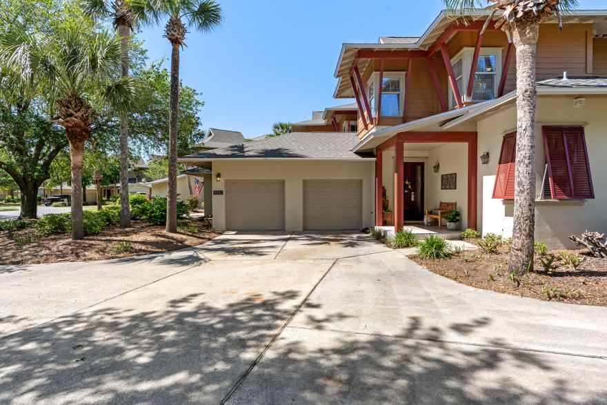 Nestled within the sought-after Sandestin Golf & Beach Resort, this charming golf course townhome offers the perfect blend of luxury, comfort, and convenience. Whether you're seeking a full-time residence, a vacation getaway, or a high-performing rental property (short- or long-term), this home fits the bill.Step inside to discover high-end furnishings and coastal-inspired interiors that create a serene, sophisticated atmosphere. Enjoy peaceful mornings or relaxing evenings on your private porch overlooking the 1st fairway of the Baytowne Golf Course. With two spacious primary suitesone upstairs and one on the main levelthis home offers flexible living arrangements for guests or multigenerational families. A private 2-car garage provides ample storage and parking, and a golf cart is included for effortless resort access. Recent updates include fresh exterior paint in 2024, new lower level HVAC in 2025, as well as new landscaping & bathroom glass shower enclosures.
Located in the desirable Magnolia Village neighborhood, you'll also enjoy access to a private community pool, ideal for a more secluded and relaxing swim. As a Sandestin resident, you're just minutes from the beach, marina, Baytowne Wharf, Grand Boulevard shopping and dining, golf courses, tennis courts, and the resort's aquatic center. This home is turnkey, impeccably maintained, and ready to impress. Schedule your private tour today!