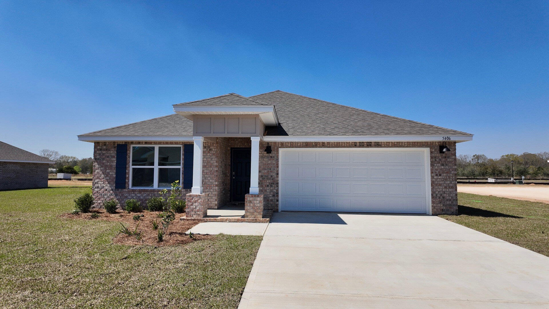 New Charlie Day Estates Community only minutes from shopping, dining, schools, & a short trip on SR-85 from the pristine beaches of Destin, Navarre, and Pensacola. The popular Cali model with its sought-after open design for comfortable living & entertaining. 4 beds, 2 baths, covered patio, 2 car garage & awesome amenities. Well-designed kitchen: GORGEOUS Quartz counter-tops stainless appliances, lg. island, smooth-top range, built in microwave, quiet dishwasher & pantry. Striking wood look flooring & PLUSH carpet in the bedrooms. The 'Smart Home Connect' System offers a variety of Smart Hm. Devices for your convenience + fabric hurricane window protection. Bedroom 1 & adjoining bath features separate tub & shower, beautiful Quartz counter-tops & double sink vanity. STYLISH curb appeal.