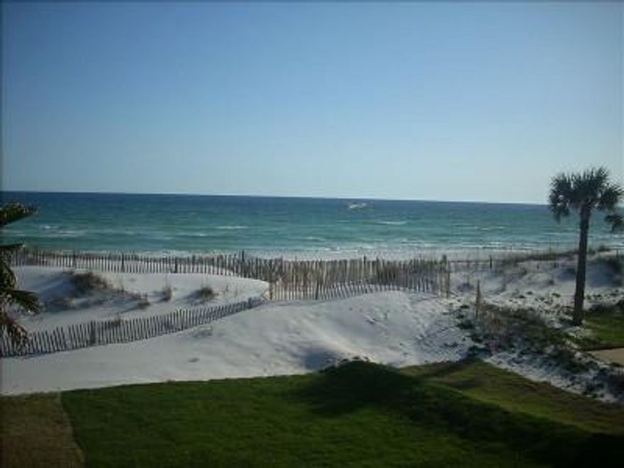 Fantastic rental income producing asset that sleeps 12! Located directly on the Gulf of Mexico! Don't miss this opportunity to own 1 of 4 in this exclusive gulf front townhouse development on Okaloosa Island! NO ASSOCIATION FEES! Square Footage different than listed by County Property Appraisers records. PROPERTY SELLING AS-IS....PLEASE USE AS-IS PURCHASE CONTRACT.