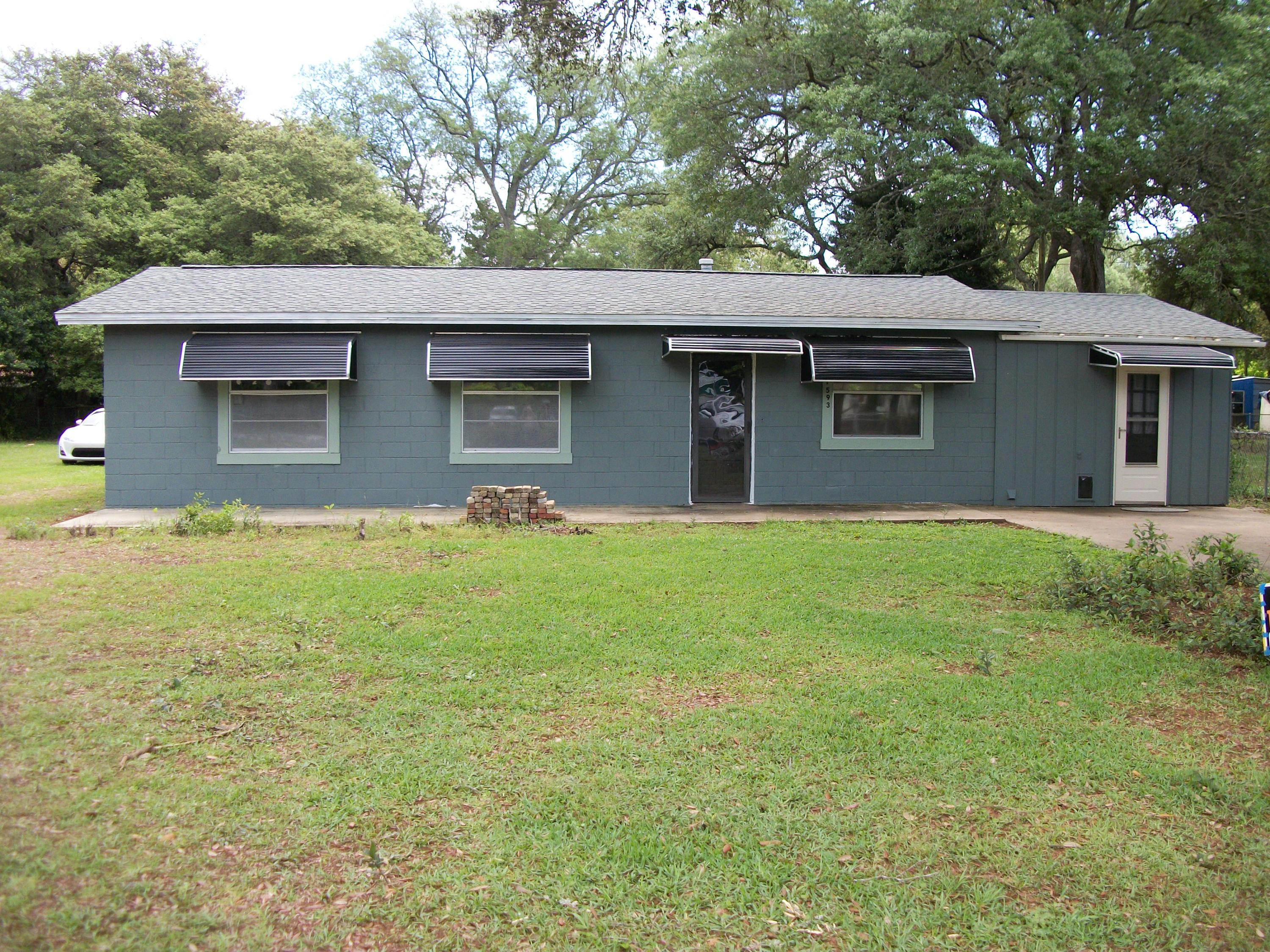 Just minutes to the beaches, bases, and schools. This 3 bedroom 1 bath house has a large fully fenced yard with a large storage shed. NON SMOKING PROPERTY.
