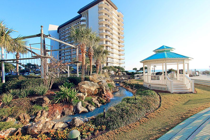Welcome to the well renowned, Edgewater Beach & Golf Resort in Panama City Beach! This updated one-bedroom one-bath condo is located in the desirable Tower III and boasts a beautiful gulf-front view right from the living area. This gulf-front unit features a private balcony, open floor plan, and floor to ceiling windows & doors bringing the outside in. Enjoy stunning views of the Gulf of Mexico from inside the unit or relax on the private balcony overlooking the expansive pool area. The kitchen has been beautifully updated with stainless steel appliances, granite countertops, contemporary cabinets, and a beautiful hardwood-finished LVP. The master bedroom provides plenty of room with a queen bed and flat-screen TV. This unit currently brings in roughly $25,000/yr  in rental revenue. Edgewater is filled with fantastic amenities including, but not limited to; a gorgeous white-sandy beach, Polynesian-styled lagoon pool, eleven pools in total, six reflecting ponds, Plexicushion tennis courts, four hot tubs, shuffleboard, restaurants, salon, spa, and golf. There are many restaurants within walking distance, so you shouldn't need to leave the property. Since the resort is extensive, there are golf cart shuttles to take you wherever you'd like to go!