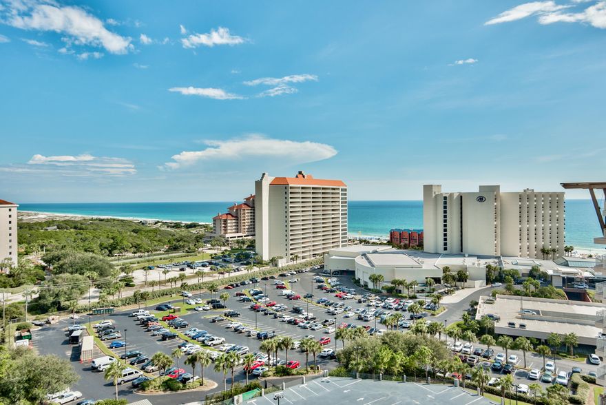 NEW PRICE...LUAU 12TH FLOOR 2 BEDROOM 2.5 BATH CORNER UNIT WITH WRAP AROUND BALCONY WITH FOREVER VIEWS SOUTHEAST TO THE GULF OF MEXICO. This 2 bedroom condo is a LOCKOUT CONDO at SANDESTIN GOLF AND BEACH RESORT and can be rented as a 2 Bedroom, 1 Bedroom, and Studio. Condo is a Great Rental Investment Property with Strong Rental History. Luau has an On Site Fitness Room and a Great Salt Water Pool with waterfalls and spas. Just steps to the white sanded beaches. Sandestin Resort has it all with private beaches, 4 golf courses, world class tennis center, marina, bike paths and all kinds of shopping and restaurants.