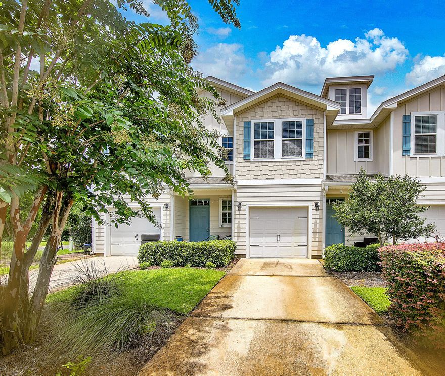 Water Oaks is a small neighborhood developed by DR Horton home builders. It's located just north of Highway 98 in Santa Rosa Beach, FL. A Perfect Location for Beach goer's & Move in Ready Town Home. This well kept 3/2 home offers a master bedrm. with en suite bathroom complete with a dual vanity and walk-in shower. Two additional guest bedrooms share a full guest bathroom, providing ample space for family or friends. The laundry room is also upstairs for added convenience. Tile floors are consistent throughout the ground floor level. Carpeting at stairs and upstairs bedrooms. Handsome Granite Countertops compliment the wood grain cabinetry in both the kitchen and bathrooms. Neutral paint colors are an added plus! Stop by Water Oaks Town Homes! This charming subdivision and spacious Town Home is located in the heart of Santa Rosa Beach, Walton County, Florida.

Listing agent has resourced lot information from the County Property Appraiser's website. While the listing agent believes that the acquired information is accurate and true, the buyer and/or buyer's agent should verify all details related to this property prior to purchase.
 
