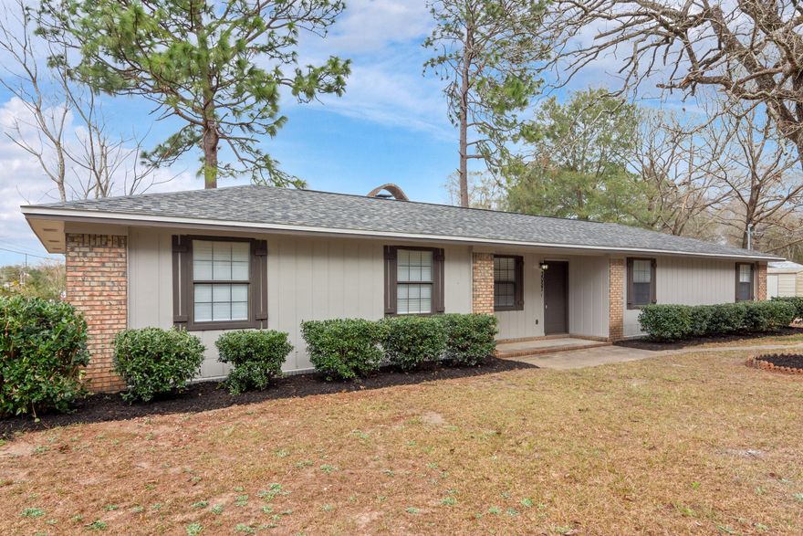 Come take a look at this newly renovated home ready to move in now! Four bedrooms, two full baths and a kitchen that has been totally remodeled with beautiful new cabinets, granite counter tops, white tile back splash, stainless steel appliances and features a custom ship lap wall accent. Living room features a painted brick hearth fireplace also accented with a white wood ship lap wall. Master bath and 2nd guest bath have also been completely remodeled with updated flooring, new vanities with 'barn door' style hardware, white marble counter tops and refinished tub/showers. There is new paint throughout, crown molding in certain areas, new carpet in bedrooms and a brand new roof (02/2019.) Enjoy outdoor living on almost 1/2 acre with a fenced yard and covered porch. Come see it today!!