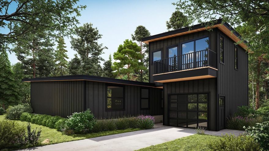 To be completed by end of summer 2024. This property's location is truly unique, situated on the edge of a state forest, providing a sense of seclusion while still being conveniently located near urban amenities. This 4 bedroom 4 bath was carefully crafted for modern luxury featuring 11 ft ceilings with floor to ceiling windows looking out to state forest. The 4th bedroom is a en-suite carriage house above the garage with its own private entry and balcony. Spacious deck the length of the home is perfect for entertaining. The large lot size creates a secluded feeling and quiet living. Experience the best of modern living in this architectural masterpiece, thoughtful design, and a connection to the outdoors come together to create a home that is both stylish and serene.