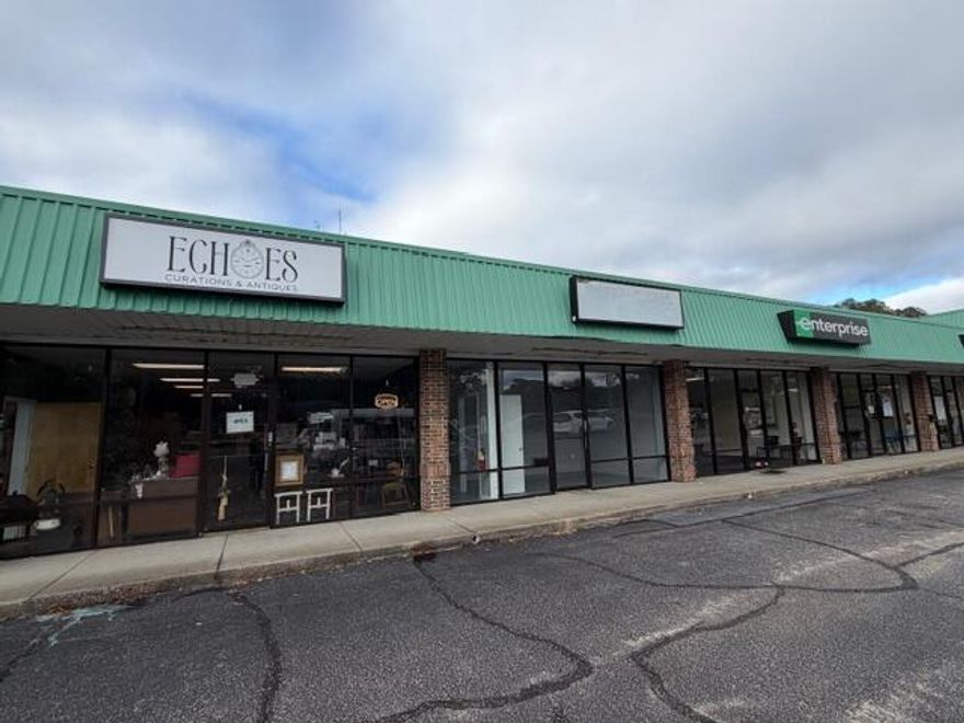 1,000 SF available soon.  Inline retail / office space located within Pointe Plaza.  This unit has a nice glass storefront, small reception area, 2 larger offices, 2 restrooms and storage closet.  Good parking available in the front parking area as well as the rear.  Lease rate is $17.50/SF base rent + $3.25/SF nnn fees = $1,729 per month.  Come and join the synergy in the shopping center along with Enterprise Rent a car, PSI defense contractors, Employment Services, Echoes Antiques.
