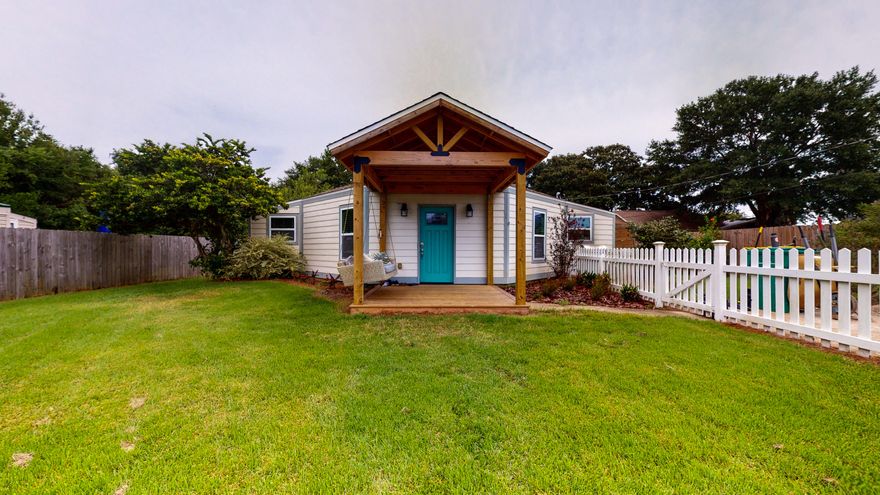 Are you looking for a unique home with a beautiful yard and fruit trees? Then look no further. This home features two bedrooms both with on-suite bathrooms. Large living space with open concept for living, kitchen and dining. Check out the 3D tour to truly get a feel for this incredible newly renovated home! There is also an additional living space in the backyard that could be used as a bonus living space. It has electric and heating/cooling but no plumbing, great for a man cave or she-shed. The yard boasts a beautiful lush lawn and multiple fruit trees to enjoy. Lawn care will be included in the rent.