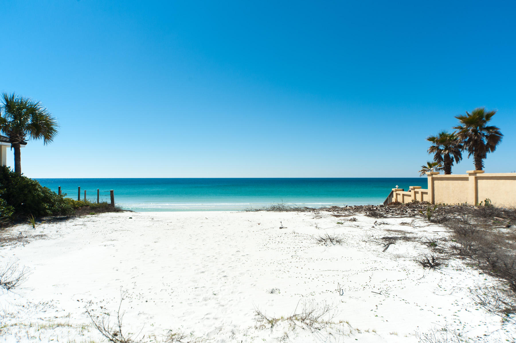 This beautiful 75' Gulf front home site is located in the heart of Blue Mountain Beach. This home site can comfortably accommodate a 6,317 square foot, 5 bedroom home, pool as well as a 2 car garage. DEP permits and approval on file. A full set of architectural plans by Matt Savoie can convey with purchase. Construction can begin quickly. Plans can be provided for review upon request.
