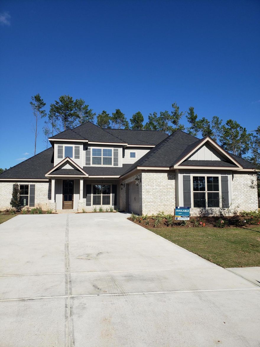 This home is currently under contract with up to a 72 hour kick out clause. Back up offers accepted. MOVE-IN READY!! This Arlington floor plan with 4 bedrooms 3 baths is the same as our model home. It is loaded with beautiful standard items and options. Hardwoods/tile throughout. Only carpet is bed 3, 4, and master closet. Pot filler, quartz counters and apron front farm sink are in the kitchen along with a gas burning fireplace in the family room, All this in addition to our already loaded standard items like gas cook top, wall oven, all wood shelves, tiled showers throughout, trim around all windows and doors, mud bench and beautiful stained ceilings on the front and back porches. It won't disappoint!!