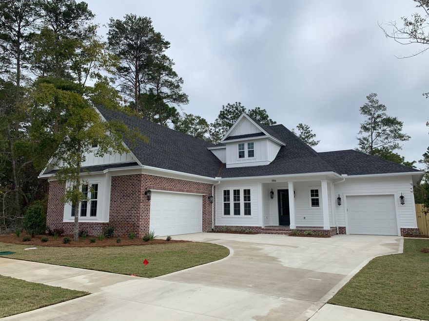 Gorgeous 4 bedroom, 3.5 bath homes in Niceville's newest subdivision, Deer Moss Creek.  Boasting over 3000 sq ft, this home is special! The gorgeous exterior features brick and Hardie siding with landscaping, fenced backyard and much more. Inside will have white, Wood Harbor Breeze soft-close, cabinetry with quartz countertops. Master bath will feature white cabinetry with a double vanity and separate shower. The open floor plan in the living area is lovely with a large kitchen opening up to a large family room and breakfast/dining area. There is also a nice study downstairs for extra living space.  Upstairs has two large bedrooms, a full bath and a huge bonus/game room! Deer Moss Creek Niceville will feature sidewalks, walking/biking paths throughout our 12 phases, commercial area, parks,