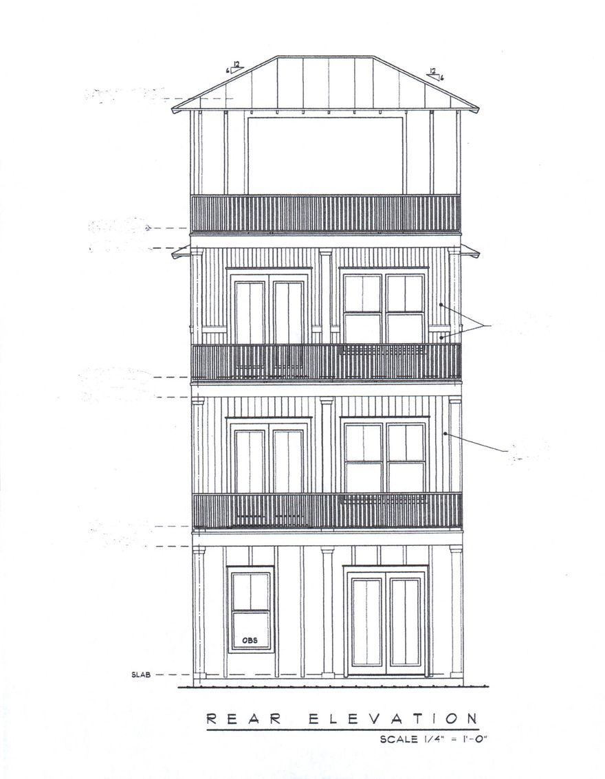 Beautiful home located in Dune Allen with breathtaking gulf views.  Home is under construction but is estimated to be complete by Summer 2022.  This four bedroom plus two separate bunk room home will have an elevator, hardwood floors, custom cabinets, quartz countertops and a fourth floor observation deck and covered porch.  Dune Allen beach walkover is directly across street.  Buyer to verify all dimensions.