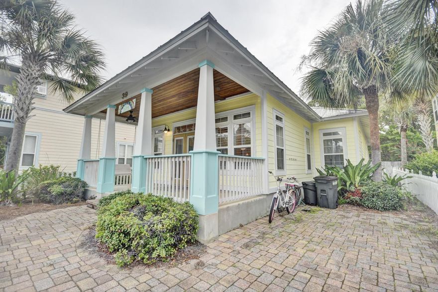 This charming beach cottage located at 39 Dune Rosemary Court is a 3 Bedrooms/2 full baths single story single family home in a quiet cul-de-sac, close to the beach and under $550,000! Easy single level beach living. Step into this perfect beach bungalo from the warm, inviting front porch and into the spacious open concept living/dining and kitchen area. The roomy kitchen offers stainless steel appliances, beautiful maple cabinets and granite countertops. All bathrooms feature tile with granite countertops, glass tub enclosures and handheld shower heads. The master bedroom has an en-suite bath and walk in closet with upgraded shelving.