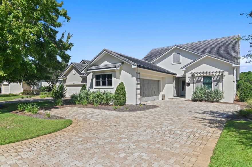 This immaculate Kelly Plantation home looks and feels brand new. The open floor plan is filled with natural light and highlights designer touches like shiplap, barn doors, and a spectacular kitchen with oversized pantry. The main level offers a spacious master suite and guest suite, while upstairs features two bedrooms, a large loft, and a flexible fifth room ideal for an office or bunk space. Step outside to the covered porch and enjoy peaceful golf course views. Located in Carriage Place, you'll have access to premier amenities including an 18-hole golf course, pool, tennis, pickleball, and scenic walking trails.