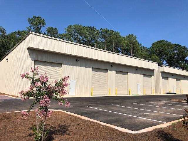 Commerce Park consists of (2) 5,600 sqft. of Flex Warehouse Buildings that divided into 2800 sqft spaces. Buildings are wide open warehouse floor plan that offers (4) 12ft roll up doors and 2 front entry doors, H/C Office and Bathroom . Ceiling height is 24 ft and 22 ft eave heights. Each building has 16 parking spaces and 1 handicap space, trash receptor and loading zone space.