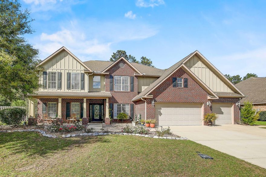 STUNNING 6/3.5 BRICK HOME WITH THREE CAR GARAGE ON .33 ACRES IN SOUNDS AT  HAMMOCK BAY! Key highlights include:  dramatic entry, 20 foot ceilings, natural light, 20X12 upstairs rec room, separate dining, separate office, built-in bookcases, gas fireplace, chef's kitchen, butler's pantry, covered patio, mature trees, fully fenced, private irrigation well, gutters, upgraded landscaping and well, too many to list!  Situated in Hammock Bay, this magnificent home will provide the lifestyle you envision!  Convenient to all amenities and Hammock Bay's miles of trails and sidewalks, this home has it all! Hammock Bay has an amazing Events Coordinator, so something fun is always happening, such as holiday celebrations, a farmer's market every other Sunday, parties, movies, etc. World-class amenities