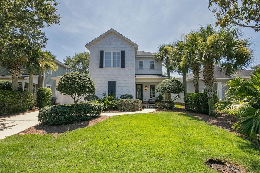 SELLER TO PUT ON NEW ROOF PRIOR TO CLOSING!!  ELEGANTLY UPDATED, like new HUFF built home w/stunning brand new, remodeled, CUSTOM kitchen, newer wood tile look flooring, shiplap walls, new interior paint, light fixtures, updated bathrooms & closets & newer ext. paint!! Not a single detail was missed! This gorgeous home w/9 ft ceilings & shiplap walls has an open floor plan & 1st floor master. As its beautiful furnishings are negotiable, low HOA covers ALL lawn care & community pool, clubhouse, playground, dog park & fitness center are close by, this TURNKEY home is ideal as a primary or 2nd home. Located in the highly sought after Church Street Village, you're minutes from famous 30A, white sandy beaches & Hogtown Bayou. Book your showing now, this beautiful South Walton gem won't last lon