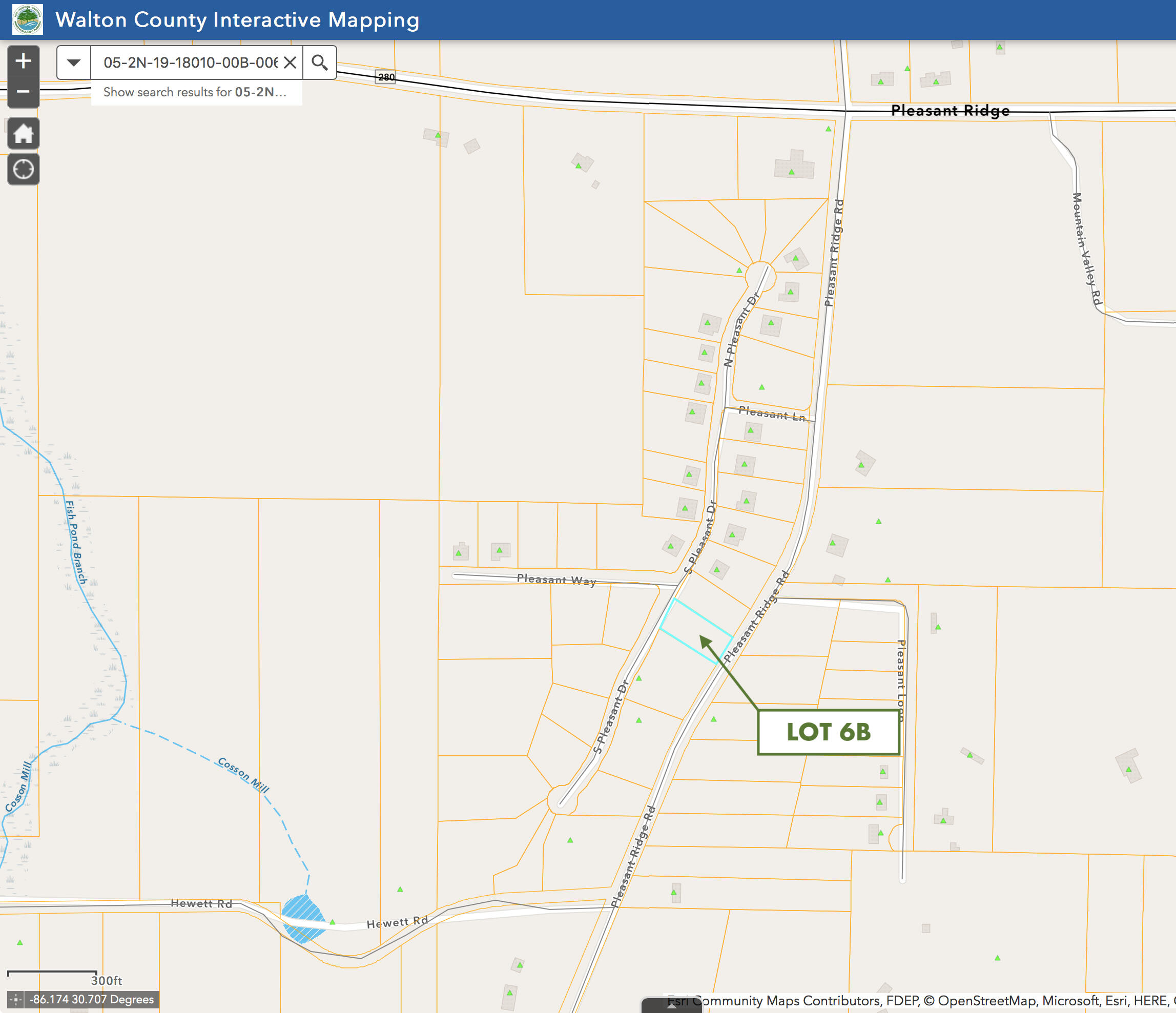 PLEASANT RIDGE ESTATES S/D - Land
