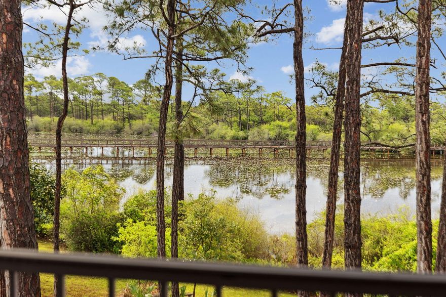 Soak in sweeping Gulf and coastal dune lake views from this beautifully designed 3-bedroom, 3.5-bath retreat tucked away in the exclusive Mar-A-Lago enclave of Seagrove Beach.Privately nestled near Eastern Lake, this serene residence offers a rare combination of seclusion, adventure, and natural beauty--where you can launch a kayak steps from your door, paddle through the coastal dune lake, or explore the miles of scenic trails winding toward the Gulf. All just moments from the sugar-white sands of 30A.Offering more privacy than neighboring units and a $15,000 design credit, this home invites you to create your ideal coastal escape or high-performing investment property.Inside, the layout is both functional and inviting: two spacious primary suites--one on the ground level.  and another privately perched on the top floorcreate flexibility for guests, extended family, or elevated rental potential.

Please note: The first six photos feature virtual staging.