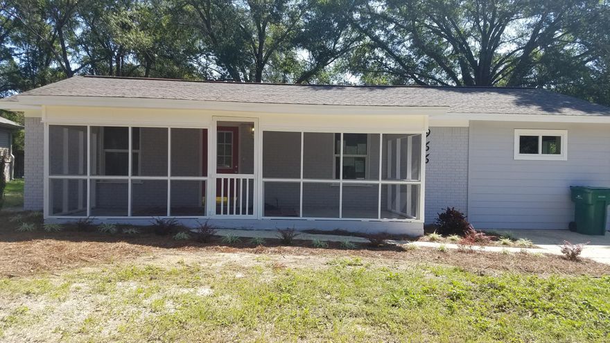 Welcome Home! This 3 bedroom 2 bath beauty has been remodeled and updated. New interior paint, new german engineered wood flooring, new tile in all wet areas, new stainless steel appliances in kitchen along with granite countertops. New hot water heater, HVAC about 5 years old and roof is about 5 years old. Nestled on a lovely corner lot, this one will not last long. Seller accepting back up offers.