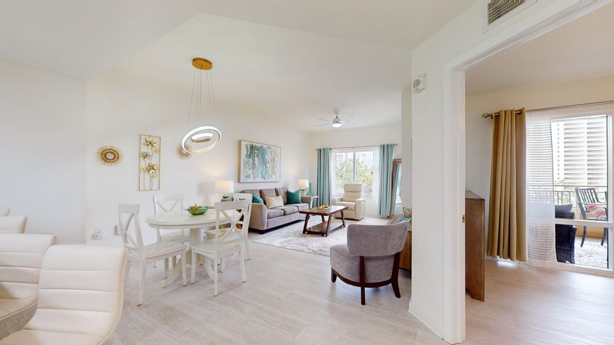 PRICE IMPROVEMENT + BUYER INCENTIVE OFFERED! During vacations, most people don't spend much time in their room, so why pay extra for a water view? Many also get frustrated with long elevator waits, making high-floor units less appealing. Let me introduce you to an ideal option: a residence on the convenient 2nd floor at the quiet back side of the Luau building. You'll bypass the elevator lines and enjoy a peaceful retreat in a secluded condo, away from the bustling swimming pool. Even though this unit is already competitively priced, the seller is providing a fantastic BUYER INCENTIVE that is unique to this Luau unit. Contact us now to schedule a showing and discover how you can make a savvy and cost-effective purchase as you embark on your journey as a beach property homeowner.