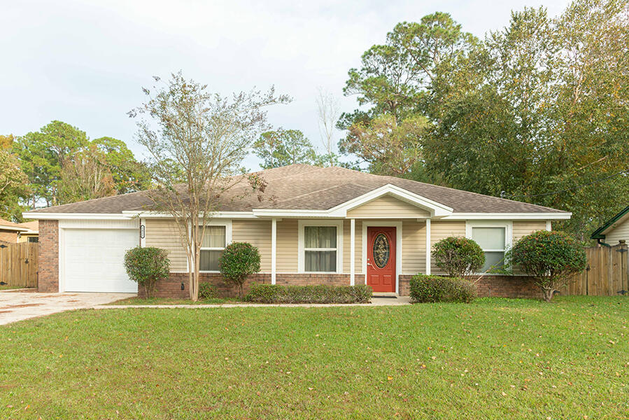 This is a must see! New paint inside! There are 2 master bedrooms with master baths in this renovated home. A large Family room is open to the eat-in kitchen with island, granite counter tops, stainless appliances, beautiful tile and lighted pantry closet. The larger Master suite has his and her closets, a large walk-in tiled shower and double vanity. Nice fenced back yard with two patio areas. Home features include two HVAC units, a separate laundry room, an office or work station, dining room and living room. Lease if for 6 months only.