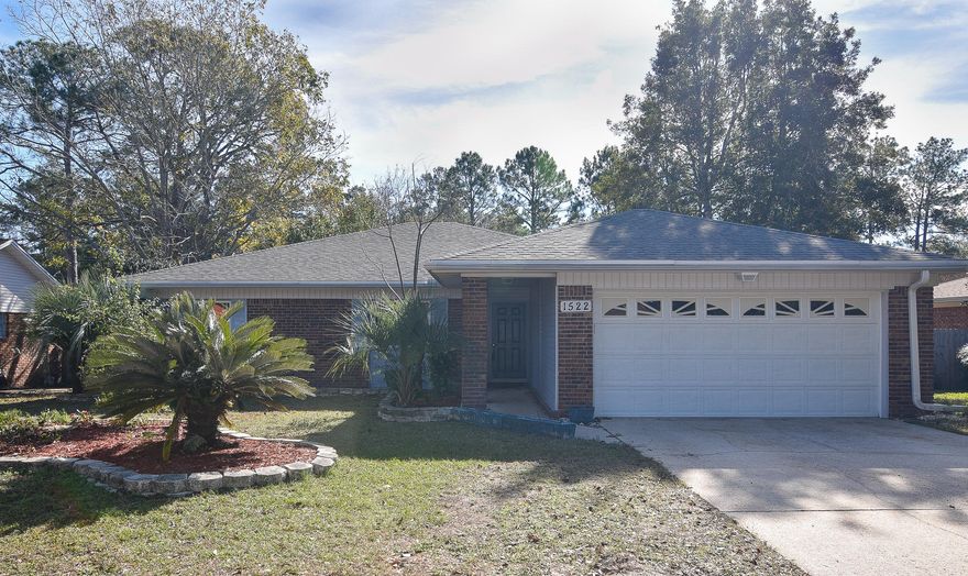 Perfect Starter home in the heart of Niceville. The seller has already had a pre-listing home inspection and the repairs have been completed. This home features plenty of living space for everyone with 3 bedrooms, 2 bathrooms, an eat-in kitchen, a separate dining room, a family room, and a large addition that would be perfect for an office, a workout room, or a playroom! The fenced backyard is spacious and would be great for a family and / or your pets. Newer flooring throughout and fresh paint make this home move-in ready!! Shed in the backyard to convey as-is.