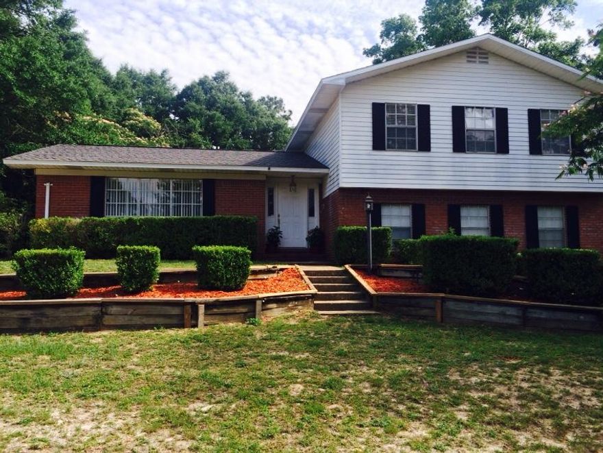 Enter this lovely tri level home with multiple living areas. This well built 2,724 square foot split sits on a gorgeous 1.5 acre corner lot just minutes from Crestview High School and local stores. Formal living room, plus you have a large bonus room and family room with fireplace. Enjoy the piece and quite while lounging in your in-ground Saltwater pool. Beautiful imported Spanish tile greets you in the entry foyer. Master bedroom overlooks the backyard & pool. Fenced and private. Property also exceeds the fence line and there's a large doggy yard behind the privacy fence. Take a look at this lovely family home and you won't be disappointed!