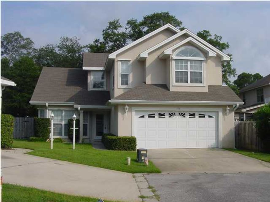 Located in the desirable North Ridge Creek Subdivision within 10 minutes to Eglin & Hurlburt Field AFB. Master Bedroom is on the first floor. Loft area upstairs that is great for an office. Kitchen has a eat-in breakfast area, granite counter-tops, stove, refrigerator, dishwasher and built-in microwave. Cozy gas fireplace in living room. Nicely landscaped yard with a screened-in Florida room, with an extended deck area. This home is all electric (except gas fire place)and has a lawn pump & sprinkler system. Pet upon approval with conditions. Absolutely NO smoking inside home or garage. Storm Shutters are included for tenants peace of mind. Don't miss viewing this beautiful home.