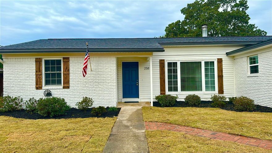 Professional Photos and new sod By weekend ?  Pool Home Alert!  Bayou Woods Gem - Move-In Ready!3BR/2BA | 2000 sq. ft.  2025 Roof & Pool Liner  2021 AC + Updated Kitchen & Baths  Fresh paint, new fans/lights, complete rewire , Dedicated office with pool views New Sod coming this week.  Relax, entertain, and enjoy your sparkling pool in a prime location. This one won't last--schedule your showing today!
