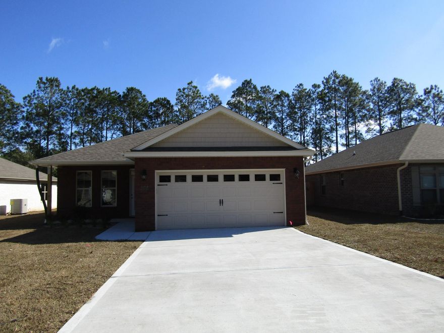 Another beautiful, Watree Construction home! This one is almost complete just finishing touches are needed. Granite counter tops in kitchen, cultured marble in both baths.Island and dining in nicely equipped Kitchen. Spacious Great Room, 3 bedrooms, Master Bedroom has trey ceiling and two closets. Ceiling fans in all bedrooms and Great Room. Two car garage with automatic garage door opener. Laundry room inside. Check this one out, you will not be disappointed.Garage has pull down stairs and automatic garage door opener. Neighborhood has underground utilities. Great price and great VALUE! Call today to view this home!